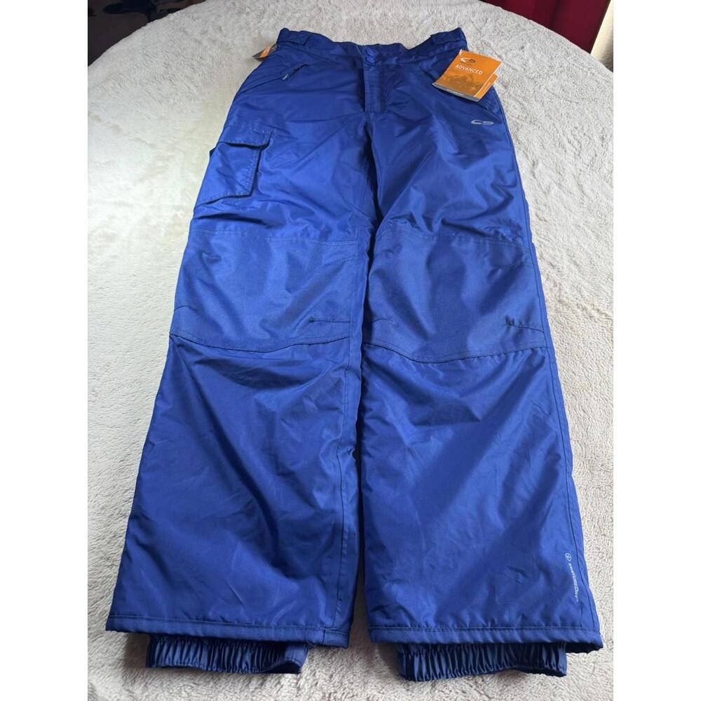 Champions Advanced High Performance Boys Snow Pants‎ Size Lg 12/14, Blue